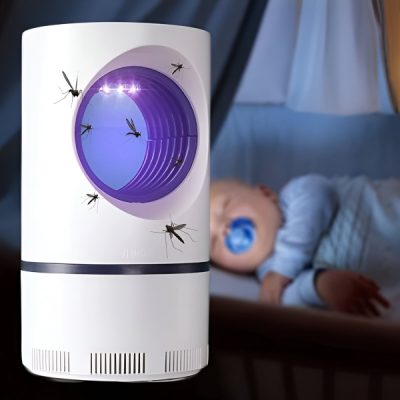 Pułapka na komary LED – Ciche i bezpieczne rozwiązanie | BUZZOFF