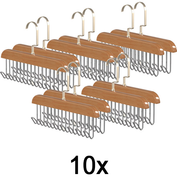 5x Antypoślizgowy Wieszak z 8 Haczykami (2 szt.) | OCTAHANGER