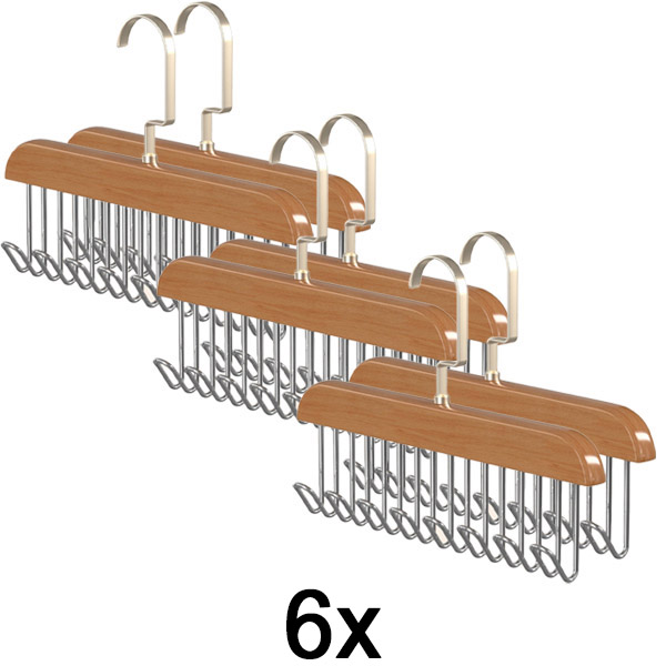 3x Antypoślizgowy Wieszak z 8 Haczykami (2 szt.) | OCTAHANGER